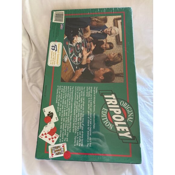 Tripoley Original Edition Card Game Michigan Rummy Hearts Poker Family Fun Ages - Picture 2 of 12